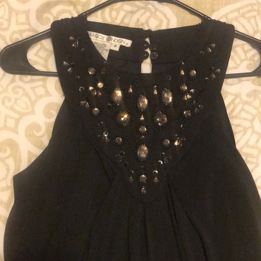 Black Sequin Dress